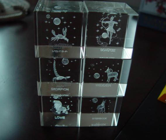 laser crystal, 3d laser crystal